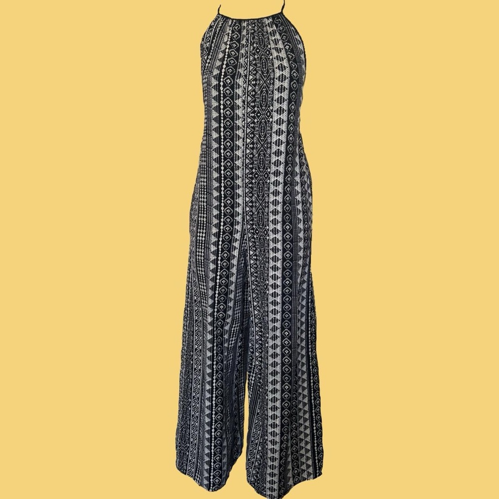 GEO Wide Leg Jumpsuit